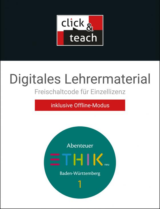 Cover-Bild Abenteuer Ethik – Baden-Württemberg - neu / Abenteuer Ethik BW click & teach 1 Box - neu