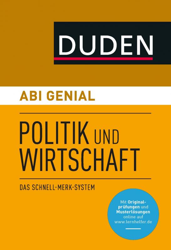 Cover-Bild Abi genial Politik und Wirtschaft