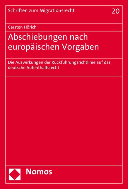 Cover-Bild Abschiebungen nach europäischen Vorgaben