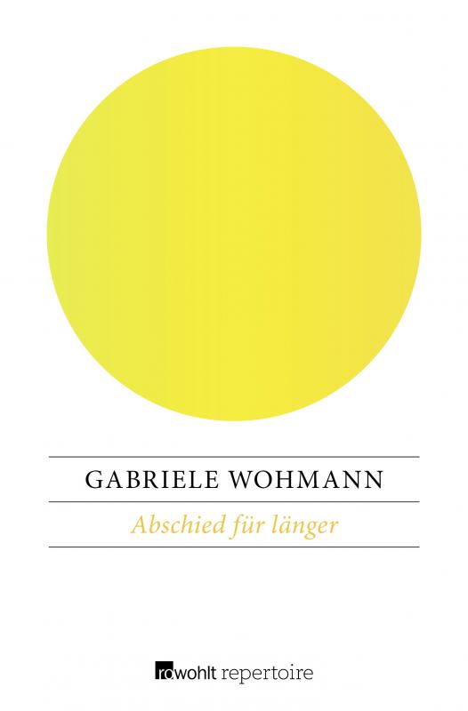 Cover-Bild Abschied für länger