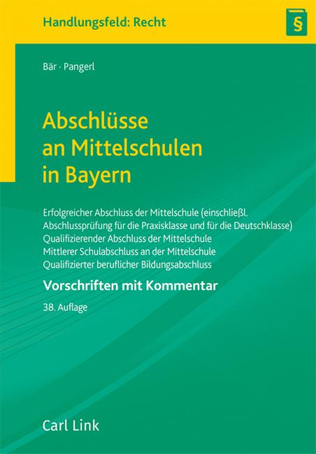 Cover-Bild Abschlüsse an Mittelschulen in Bayern