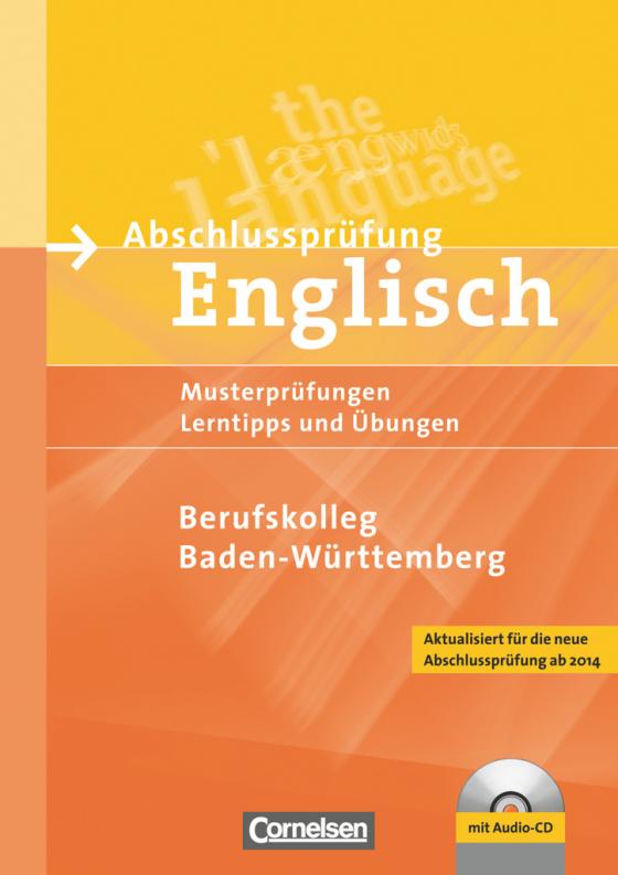 Cover-Bild Abschlussprüfung Englisch - Berufskolleg - B1/B2