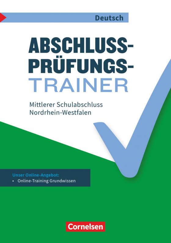 Cover-Bild Abschlussprüfungstrainer Deutsch - Nordrhein-Westfalen - 10. Schuljahr