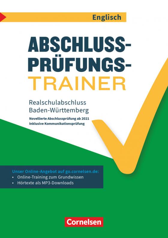 Cover-Bild Abschlussprüfungstrainer Englisch - Baden-Württemberg - 10. Schuljahr
