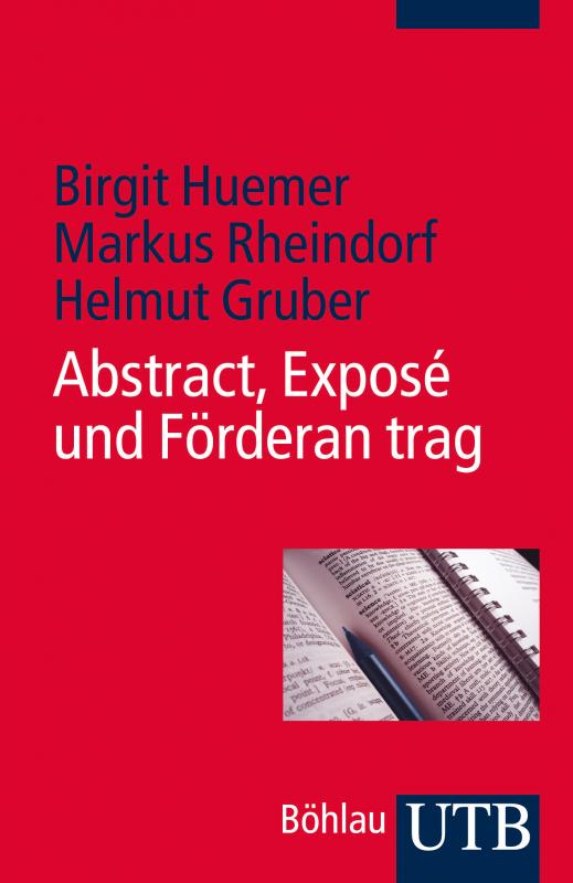 Cover-Bild Abstract, Exposé und Förderantrag