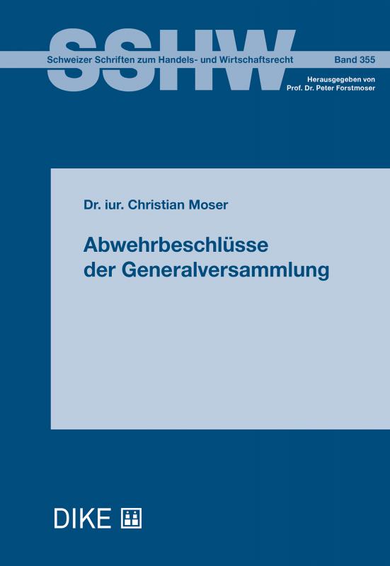 Cover-Bild Abwehrbeschlüsse der Generalversammlung