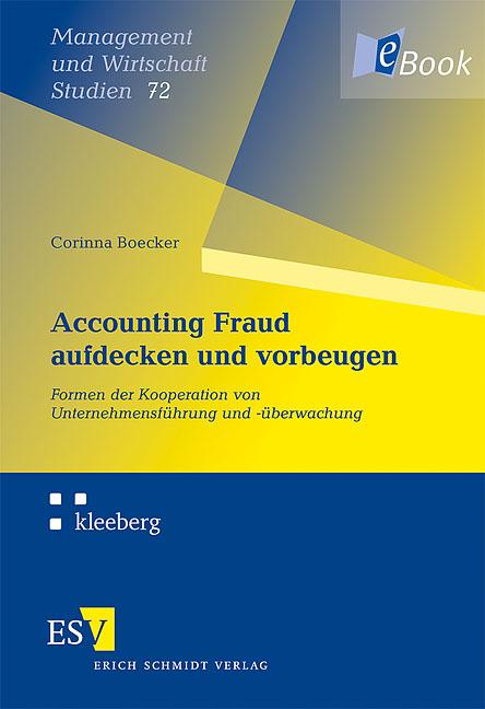 Cover-Bild Accounting Fraud aufdecken und vorbeugen