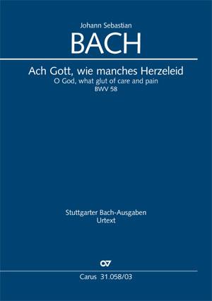 Cover-Bild Ach Gott, wie manches Herzeleid (Klavierauszug)