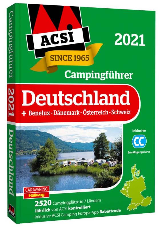 Cover-Bild ACSI Campingführer Deutschland 2021