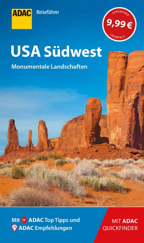 Cover-Bild ADAC Reiseführer USA Südwest