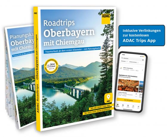 Cover-Bild ADAC Roadtrips - Oberbayern mit Chiemgau