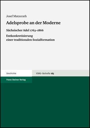 Cover-Bild Adelsprobe an der Moderne