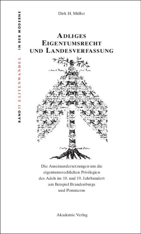 Cover-Bild Adliges Eigentumsrecht und Landesverfassung
