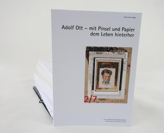 Cover-Bild Adolf Ott – mit Pinsel und Papier dem Leben hinterher