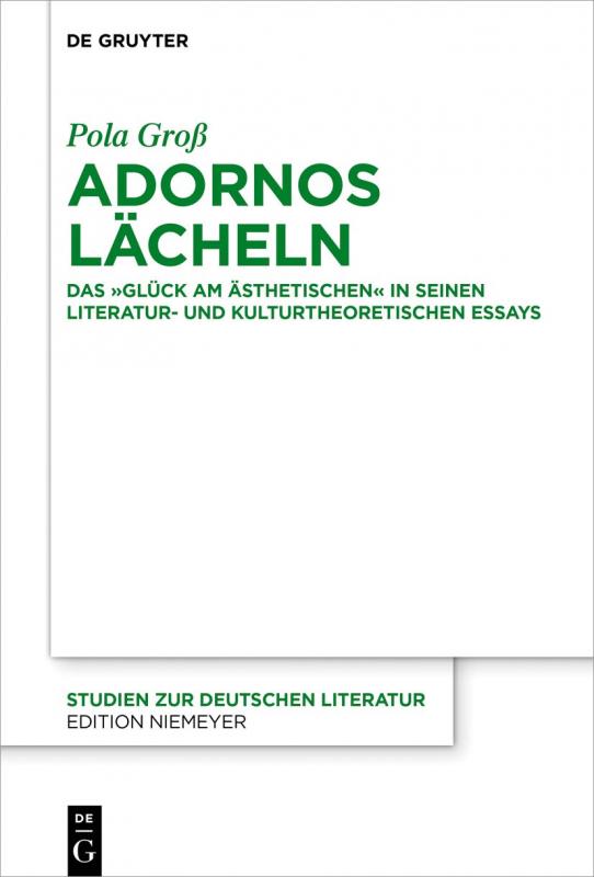 Cover-Bild Adornos Lächeln