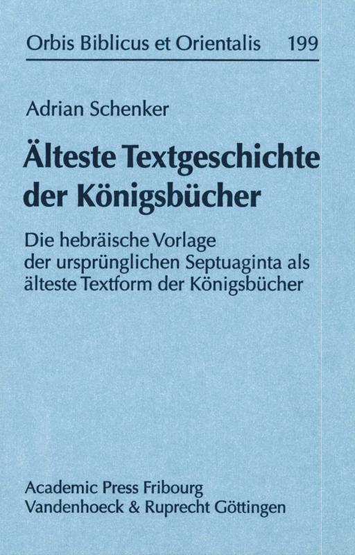 Cover-Bild Älteste Textgeschichte der Königsbücher