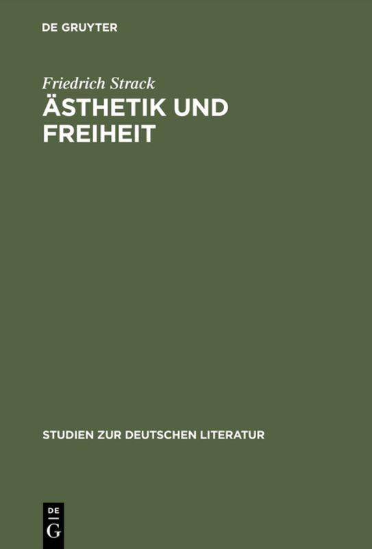 Cover-Bild Ästhetik und Freiheit