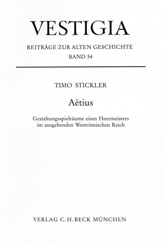 Cover-Bild Aetius