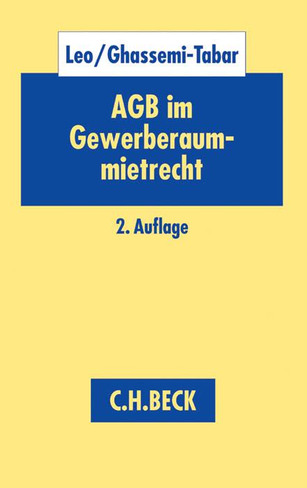 Cover-Bild AGB im Gewerberaummietrecht