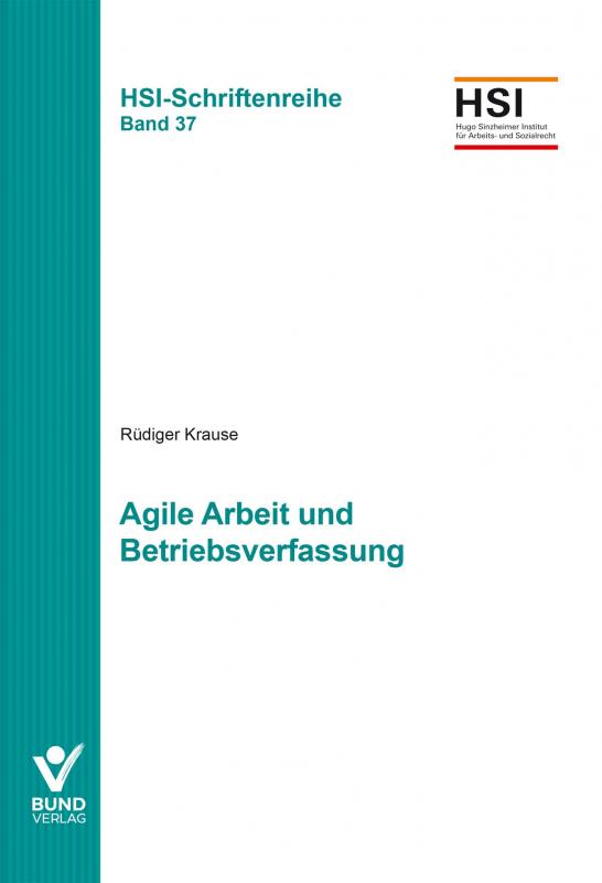 Cover-Bild Agile Arbeit und Betriebsverfassung