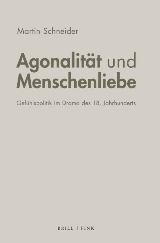 Cover-Bild Agonalität und Menschenliebe