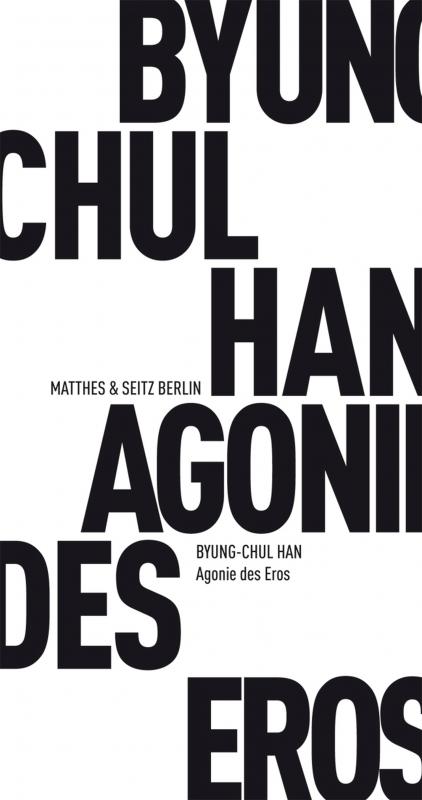 Cover-Bild Agonie des Eros