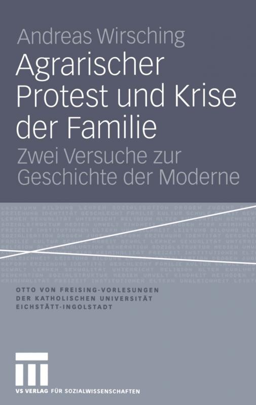 Cover-Bild Agrarischer Protest und Krise der Familie