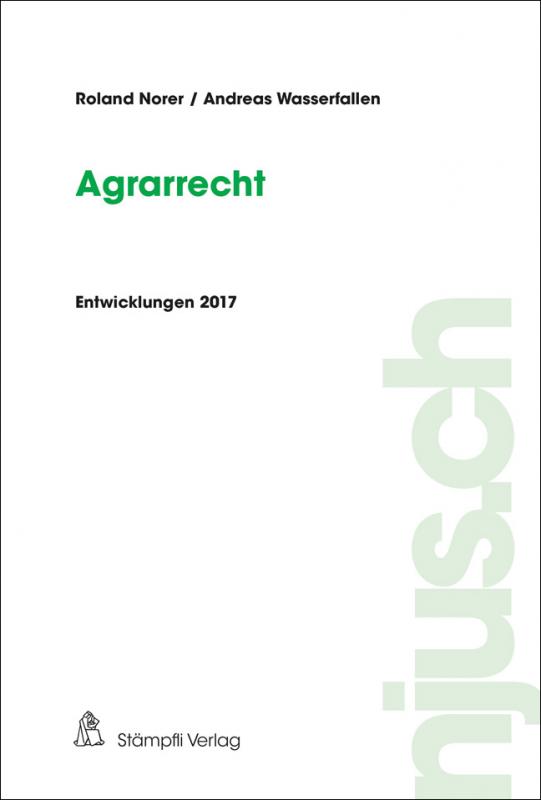 Cover-Bild Agrarrecht