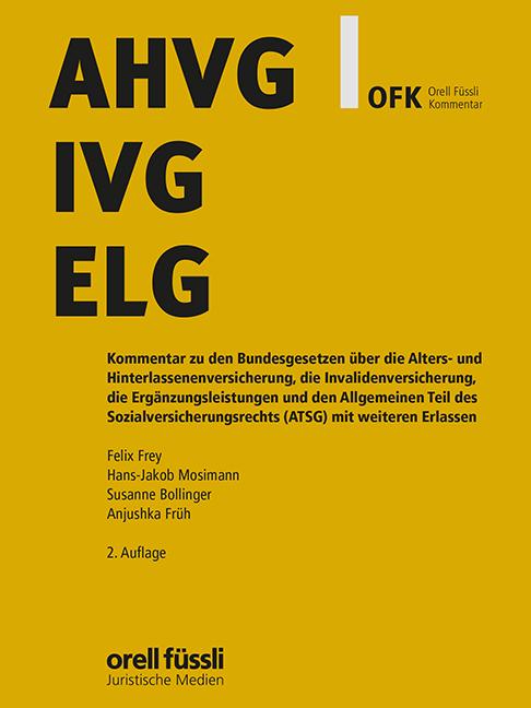 Cover-Bild AHVG/IVG/ELG Kommentar