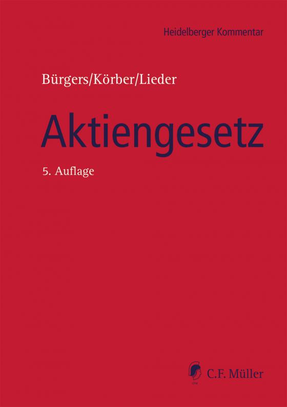 Cover-Bild Aktiengesetz