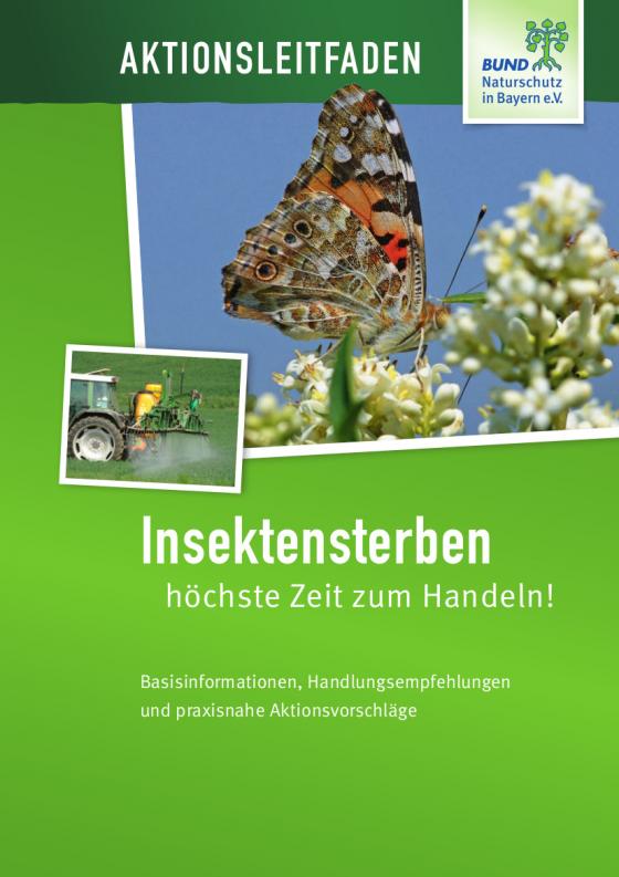 Cover-Bild Aktionsleitfaden - Insektensterben: höchste Zeit zum Handeln!