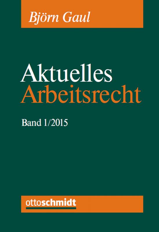 Cover-Bild Aktuelles Arbeitsrecht