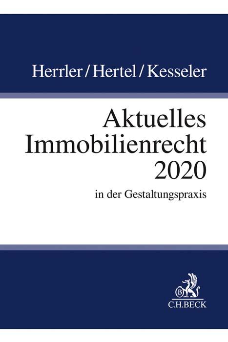 Cover-Bild Aktuelles Immobilienrecht 2020