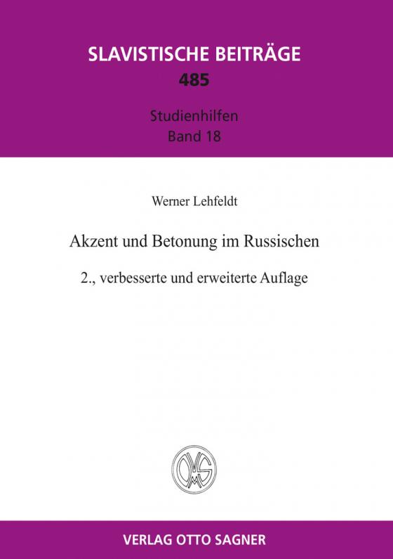 Cover-Bild Akzent und Betonung im Russischen