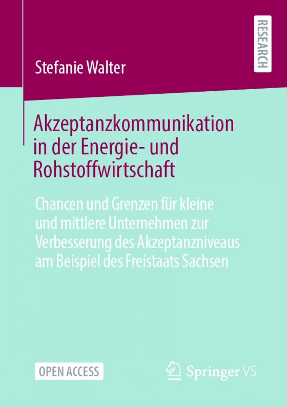 Cover-Bild Akzeptanzkommunikation in der Energie- und Rohstoffwirtschaft