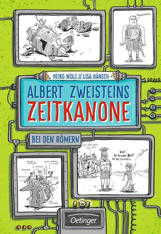 Cover-Bild Albert Zweisteins Zeitkanone. Bei den Römern