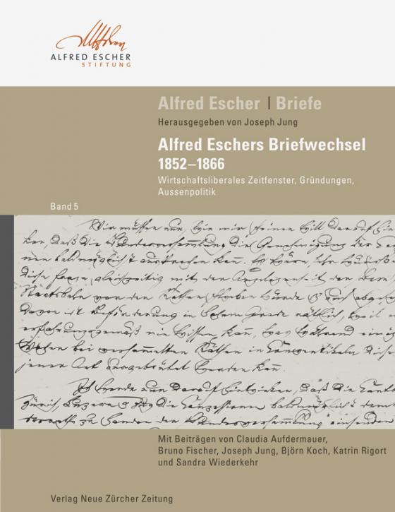 Cover-Bild Alfred Escher Briefe, Band 5