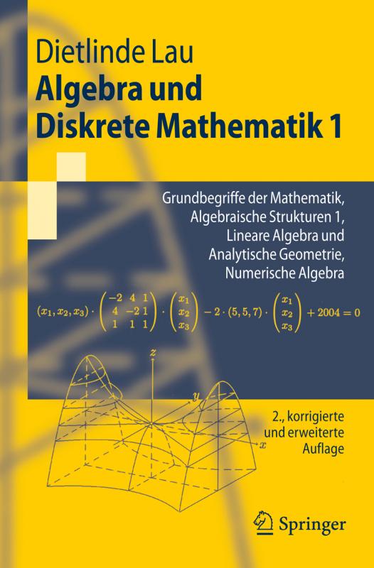 Cover-Bild Algebra und Diskrete Mathematik 1