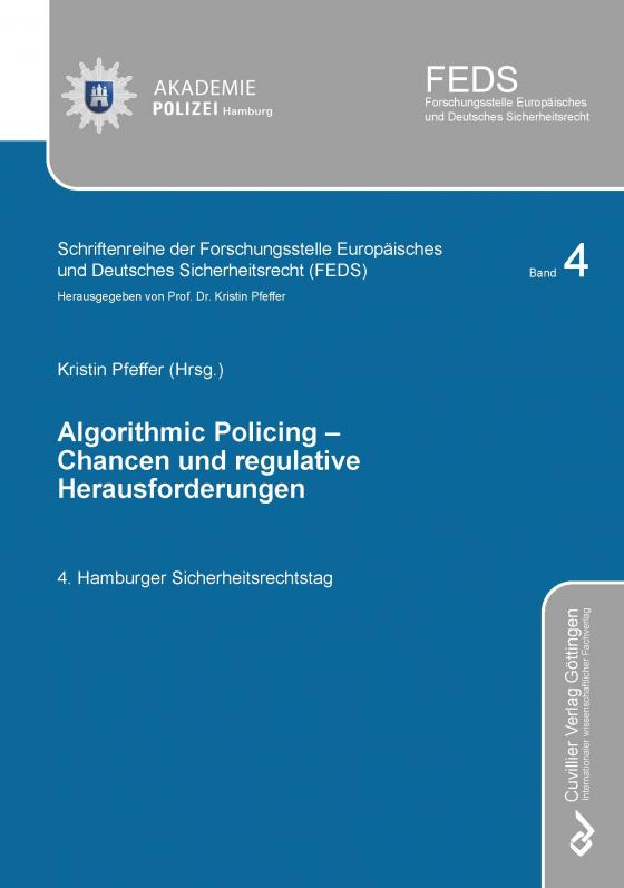 Cover-Bild ALGORITHMIC POLICING - Chancen und regulative Herausforderungen