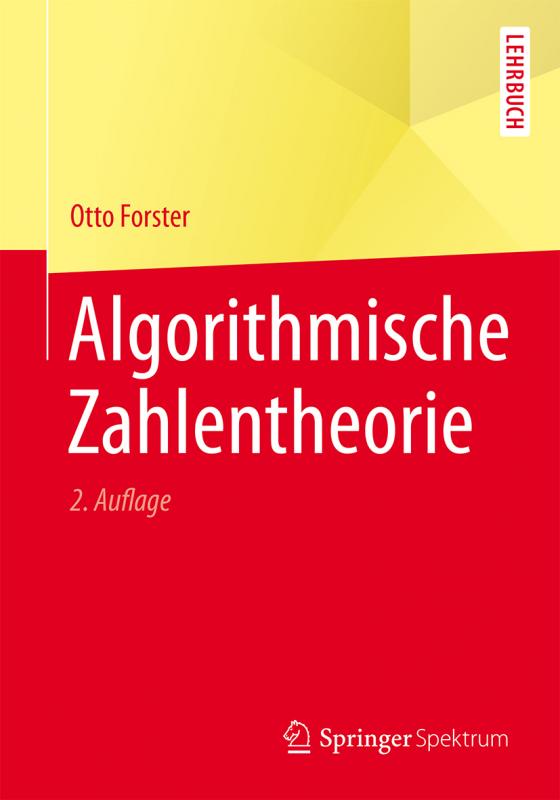 Cover-Bild Algorithmische Zahlentheorie