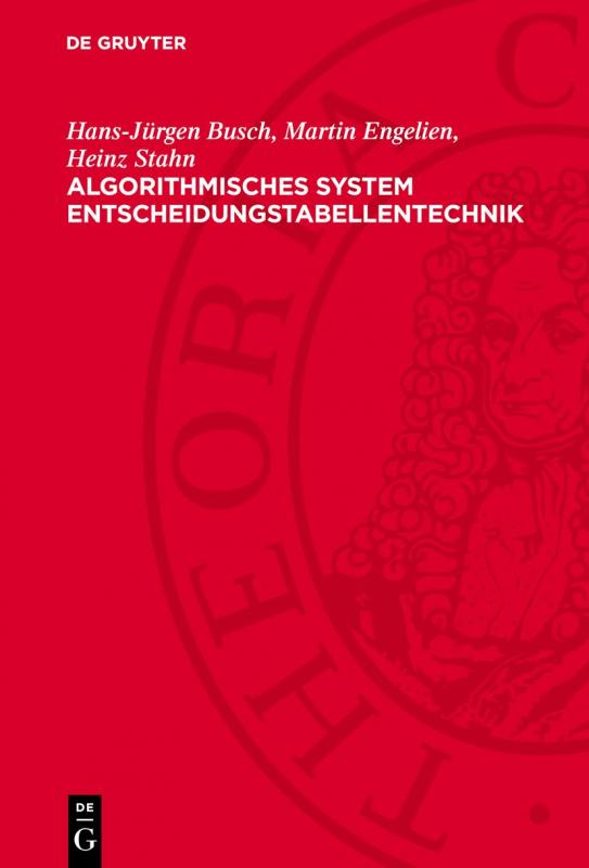 Cover-Bild Algorithmisches System Entscheidungstabellentechnik