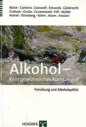 Cover-Bild Alkohol – Kein gewöhnliches Konsumgut