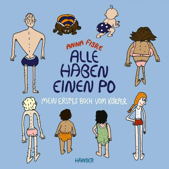 Cover-Bild Alle haben einen Po - Mein erstes Buch vom Körper (Pappbilderbuch)