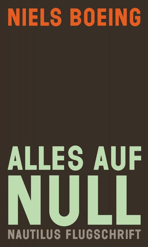 Cover-Bild Alles auf null