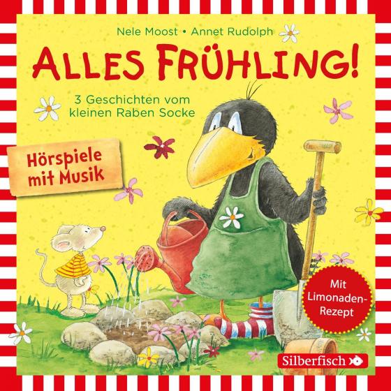 Cover-Bild Alles Frühling!: Alles Freunde!, Alles wächst!, Alles gefärbt! (Der kleine Rabe Socke)