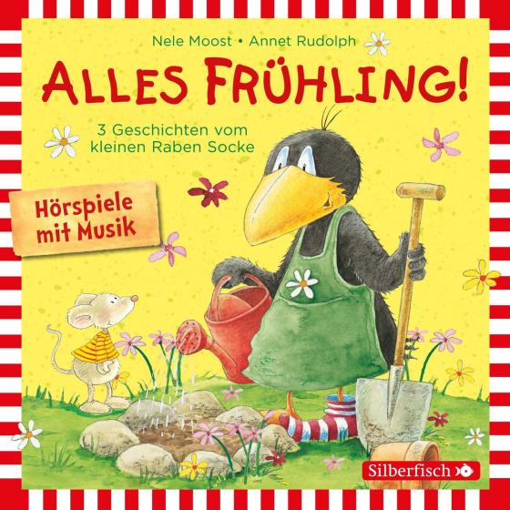 Cover-Bild Alles Frühling!: Alles Freunde!, Alles wächst!, Alles gefärbt! (Der kleine Rabe Socke)