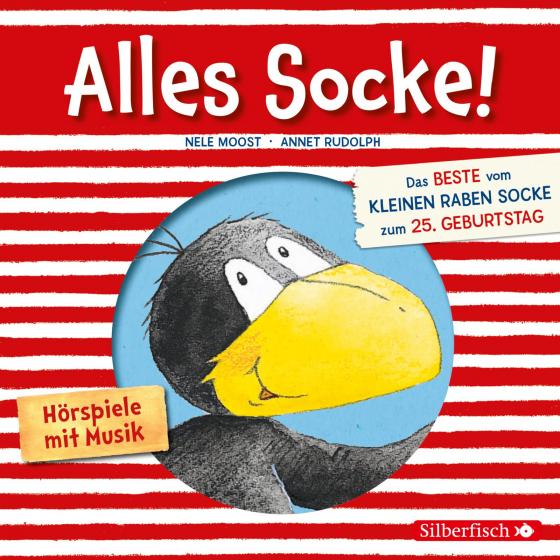 Cover-Bild Alles Socke! (Alles erlaubt?, Alles Eis!, Alles gefunden!, Alles zu spät!, Alles echt wahr!, Alles nass!, Alles Bitte-danke!, Alles verlaufen!) (Der kleine Rabe Socke)