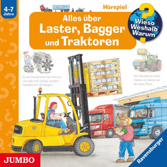 Cover-Bild Alles über Laster, Bagger und Traktoren