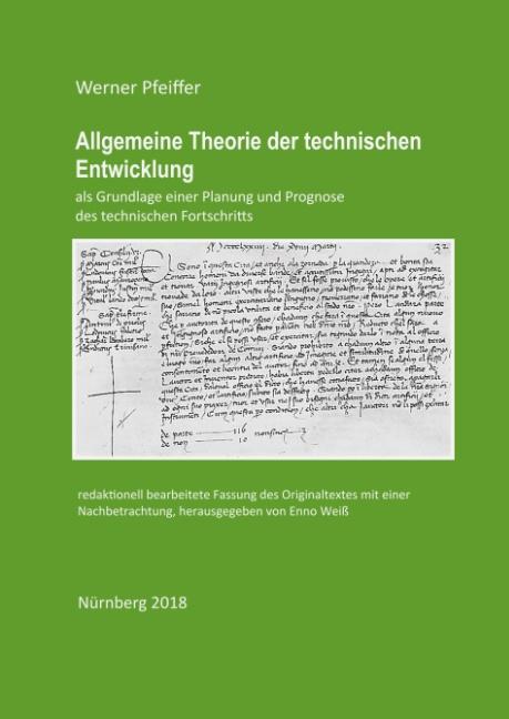 Cover-Bild Allgemeine Theorie der technischen Entwicklung