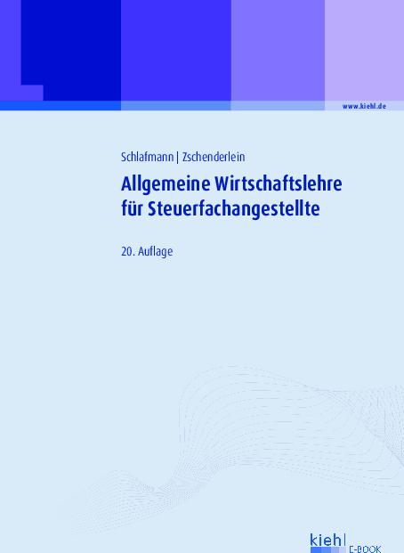 Cover-Bild Allgemeine Wirtschaftslehre für Steuerfachangestellte